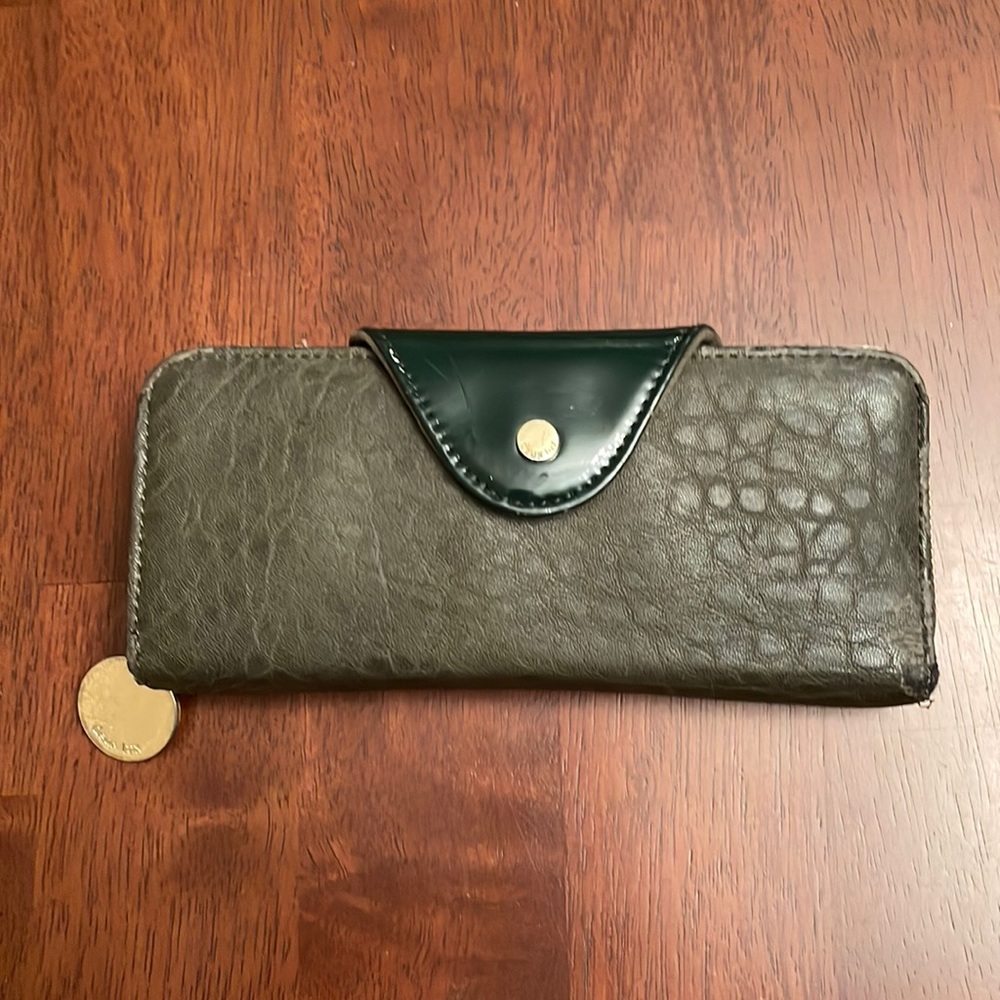 Deux Lux snakeskin wallet